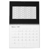 Handtekening EDDArt - Gedachtechten 1 Kalender (Feb 2027)