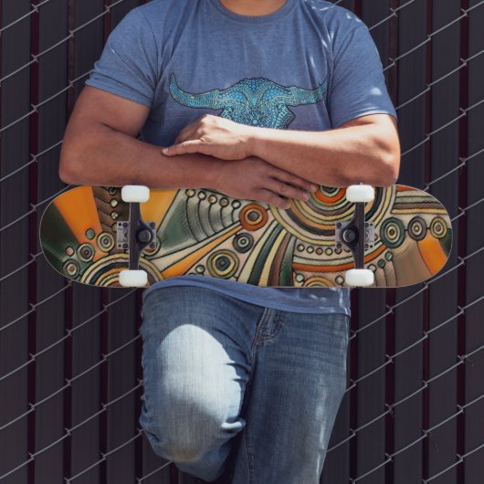 Handtekening EDDArt - Gedachtechten 1 Persoonlijk Skateboard (Buiten 3)