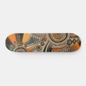 Handtekening EDDArt - Gedachtechten 1 Persoonlijk Skateboard (Horizontaal)