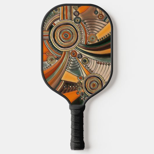 Handtekening EDDArt - Gedachtechten 1 Pickleball Paddle (Voorkant)