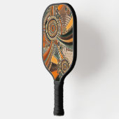 Handtekening EDDArt - Gedachtechten 1 Pickleball Paddle (Links)