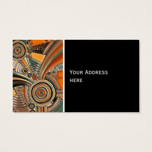 Handtekening EDDArt - Gedachtechten 1 Visitekaartje (Achterkant)