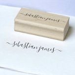 Handtekening Elegant gepersonaliseerd Rubberstempel<br><div class="desc">Gepersonaliseerde handtekening - Maak een unieke One of a Kind custom gemaakt door u kunst inkt stempel van Ricaso - ideaal voor zaken of plezier / ambachten</div>