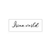 Handtekening Elegant Self Inking Stamps Zelfinktende Stempel (Design)