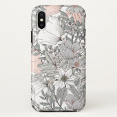 Handtekening Floral ontwerp Case-Mate iPhone Case (Achterkant)