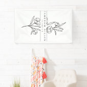 Handtekening Florist Business Flower Shop Botanisc Spandoek (Insitu)