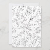 Handtekening Gedraaide de Uitnodiging van de Brida (Achterkant)