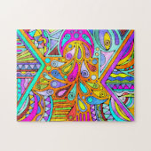 Handtekening gemaakt door EDDArt - Blah Blah Blah Legpuzzel (Horizontaal)