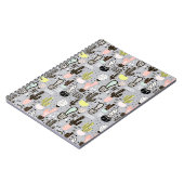 Handtekening gestructureerd cactus-patroon notitieboek (Linkerzijde)