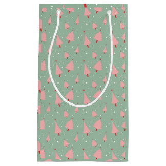 Handtekening getrokken vakantiebomen klein cadeauzakje