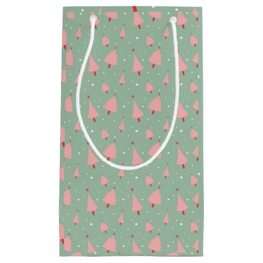 Handtekening getrokken vakantiebomen klein cadeauzakje (Voorkant)