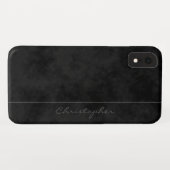 Handtekening Gevlekt Zwart Knap Case-Mate iPhone Case (Achterkant (horizontaal))
