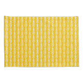 Handtekening Gold Wheat Patroon Kussensloop (Achterkant-Rechts)