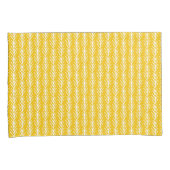 Handtekening Gold Wheat Patroon Kussensloop (Voorkant-Rechts)