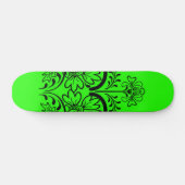Handtekening Groene Seth Gebrandschilderde Custom Persoonlijk Skateboard (Horizontaal)