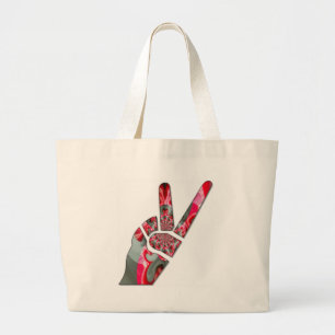 Handtekening Grote Tote Bag