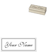 Handtekening Handgeschreven Aangepaste Naam Tekst Rubberstempel (Gestempeld)