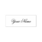 Handtekening Handgeschreven Rubberstempel (Afrduk)