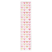 Handtekening Heart Pattern ID470 Korte Tafelloper (Voorkant)