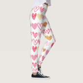 Handtekening Heart Pattern ID470 Leggings (Rechts)