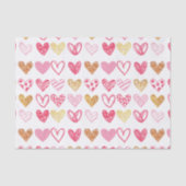 Handtekening Heart Pattern ID470 Tissuepapier (Voorkant)