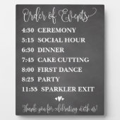 Handtekening huwelijksschema fotoplaat (Voorkant)