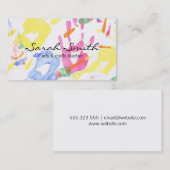 Handtekening II (variatie) Visitekaartje (Voorkant / Achterkant)