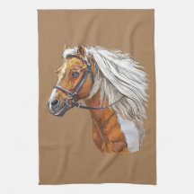 Handtekening in paardenportret