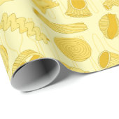 Handtekening Italiaans pasteitheekspatroon Cadeaupapier (Rol Hoek)