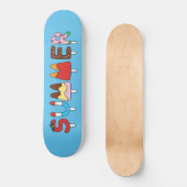Handtekening Kinder meerkleurige Summer Snack Pops Persoonlijk Skateboard (Voorkant)