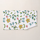 Handtekening kleurrijk patroon en kunstpatroon bad handdoek (Handdoek)