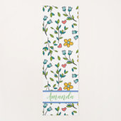 Handtekening kleurrijk patroon en kunstpatroon yogamat (Voorkant)