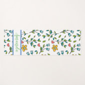 Handtekening kleurrijk patroon en kunstpatroon yogamat (Voorkant (horizontaal))