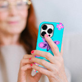 Handtekening: kleurrijke Cartoons bloemen en vlind Case-Mate iPhone Case