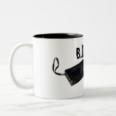 Handtekening koffie-Mok Tweekleurige Koffiemok (Links)