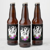 Handtekening leraar ASL Bier Etiket (Flessen)