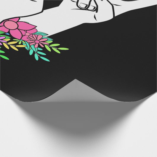 Handtekening leraar ASL Cadeaupapier (Hoek)