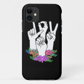 Handtekening leraar ASL Case-Mate iPhone Case (Achterkant)