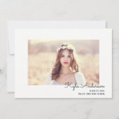 Handtekening Lijst | Fotogradatiepartij Kaart (Voorkant)