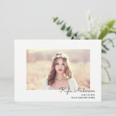 Handtekening Lijst | Fotogradatiepartij Kaart (Staand voorkant)