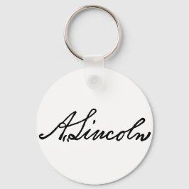 Handtekening Lincoln Sleutelhanger