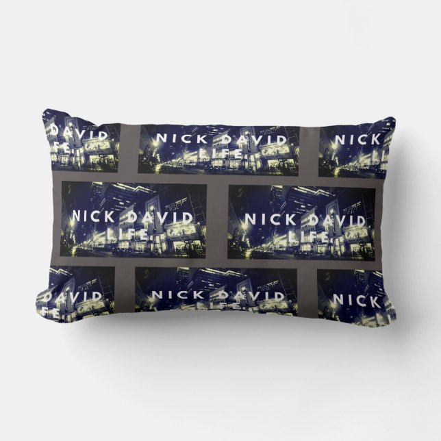 HANDTEKENING Lumbaal Kussen (Voorkant)