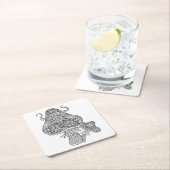 Handtekening Magische paddenstoelen Kartonnen Onderzetters (Insitu)