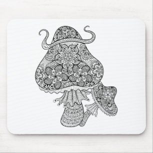 Handtekening Magische paddenstoelen Muismat