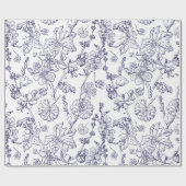 Handtekening Mallow Medicinal Cosmetic Wildflower  Cadeaupapier (Vlak)