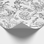 Handtekening Mallow Medicinal Cosmetic Wildflower  Cadeaupapier (Hoek)