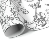 Handtekening Mallow Medicinal Cosmetic Wildflower  Cadeaupapier (Rol Hoek)