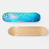 Handtekening Manny Moon Board Persoonlijk Skateboard (Horizontaal)