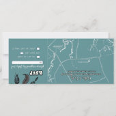 Handtekening: mat 4" x 9,25", standaard witte enve kaart (Achterkant)