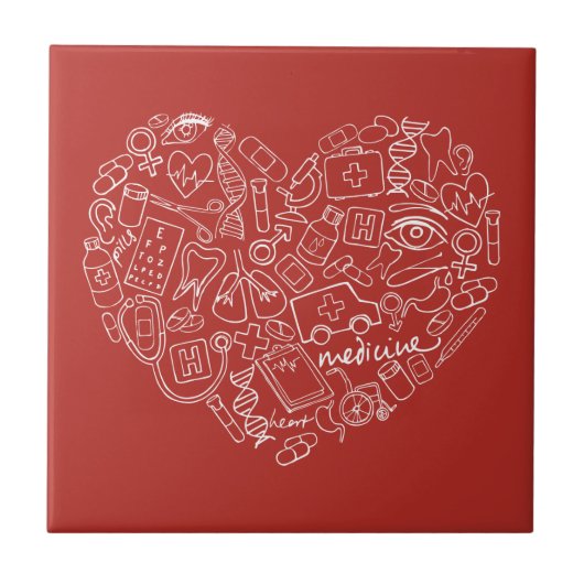 Handtekening Mediaal station Logo Tegeltje (Voorkant)